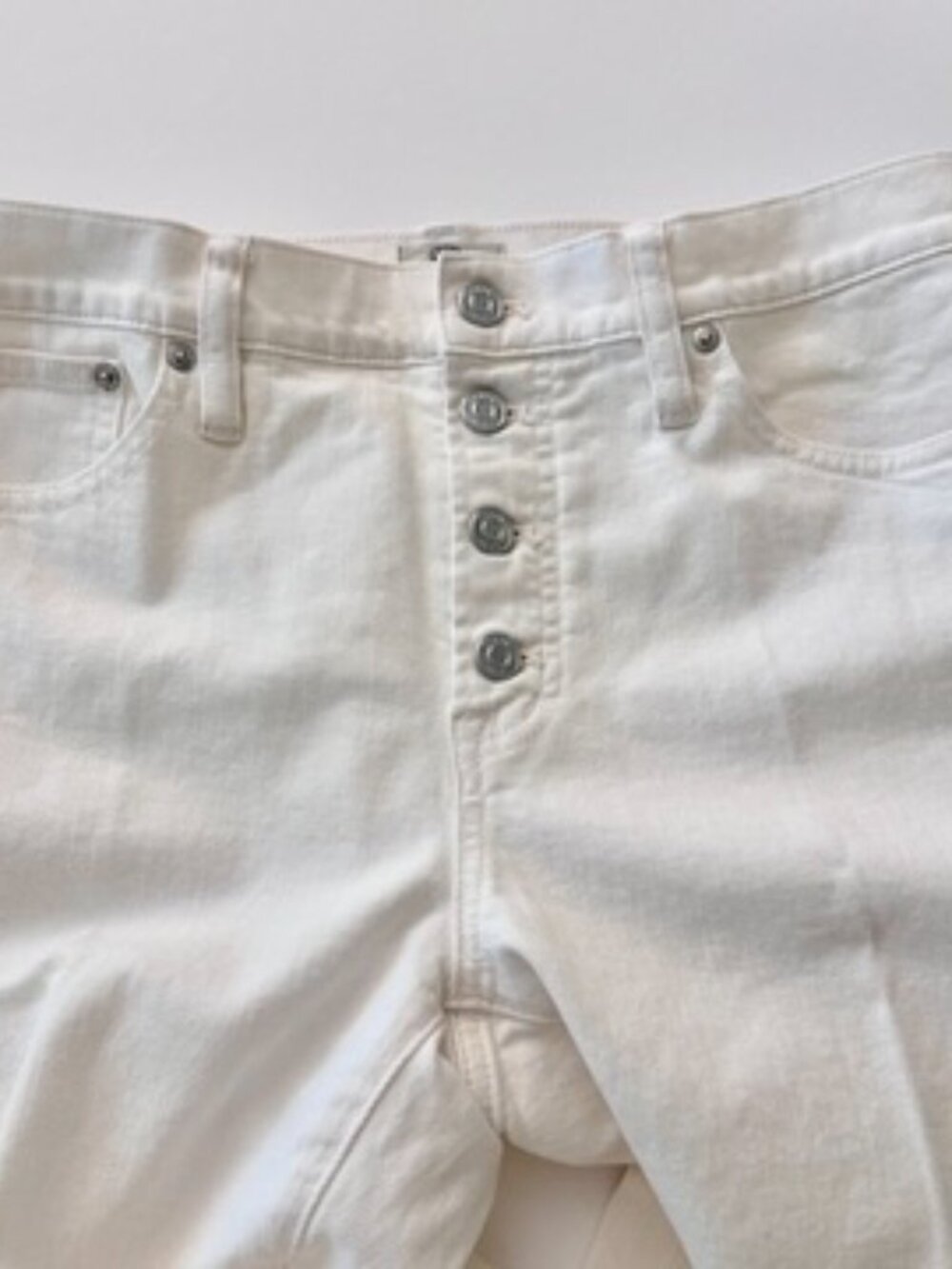 TALL J Crew Vintage Crop Exposed Button Fly Jean TALL 29